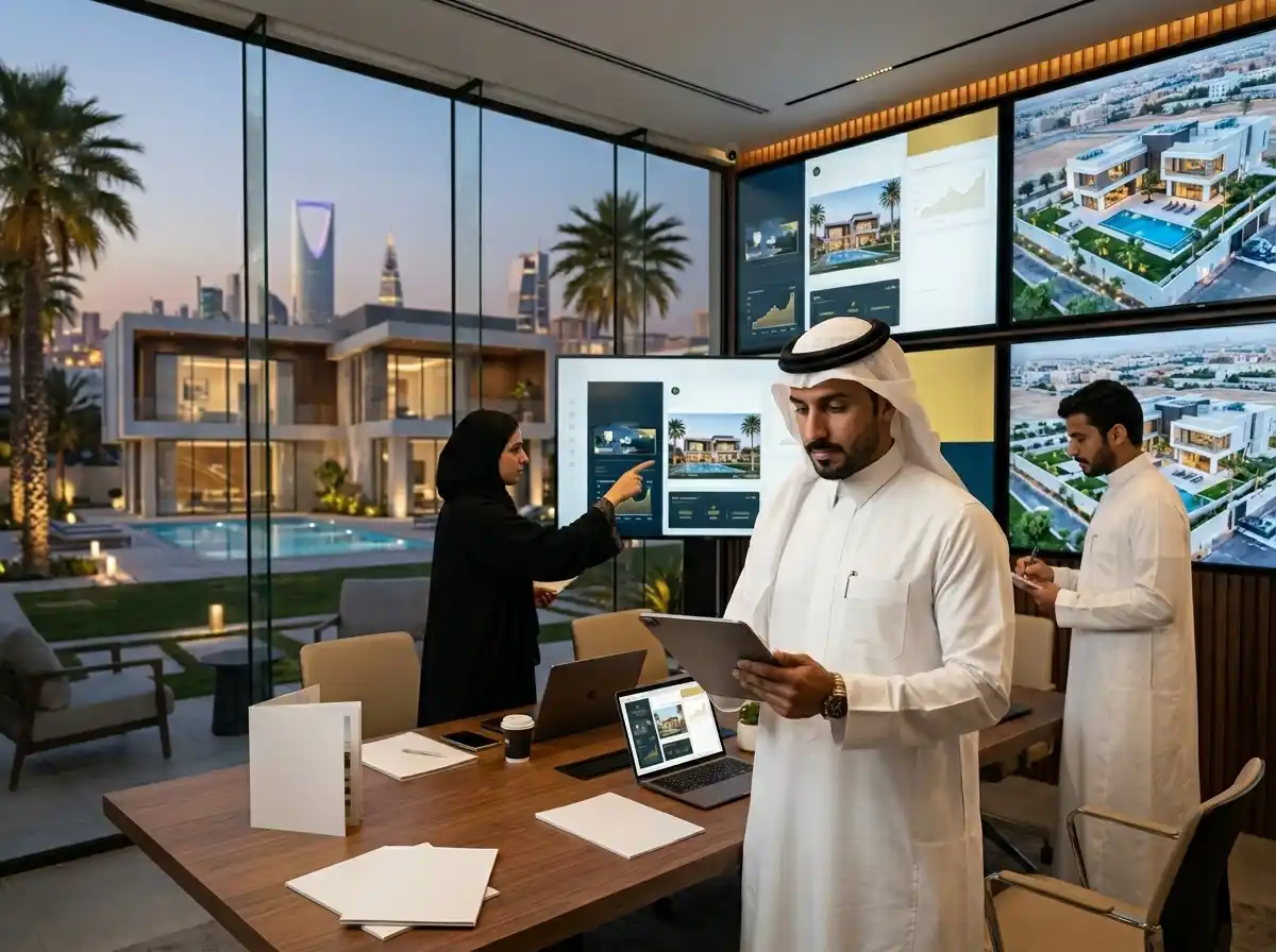 خدمات العقارات والتسويق العقاري من الهيكل المعماري